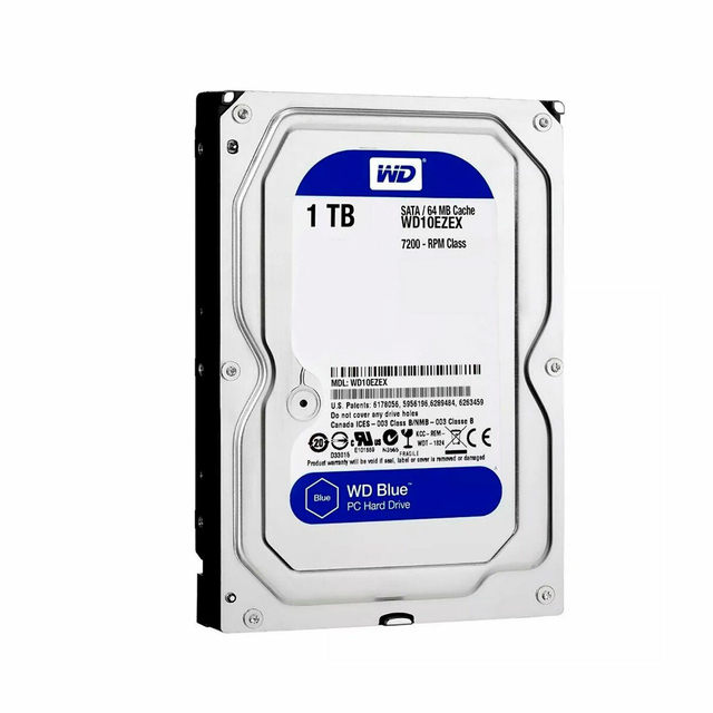 DISCO HDD WD BLUE 1TB 7200RPM SATA 3 3.5