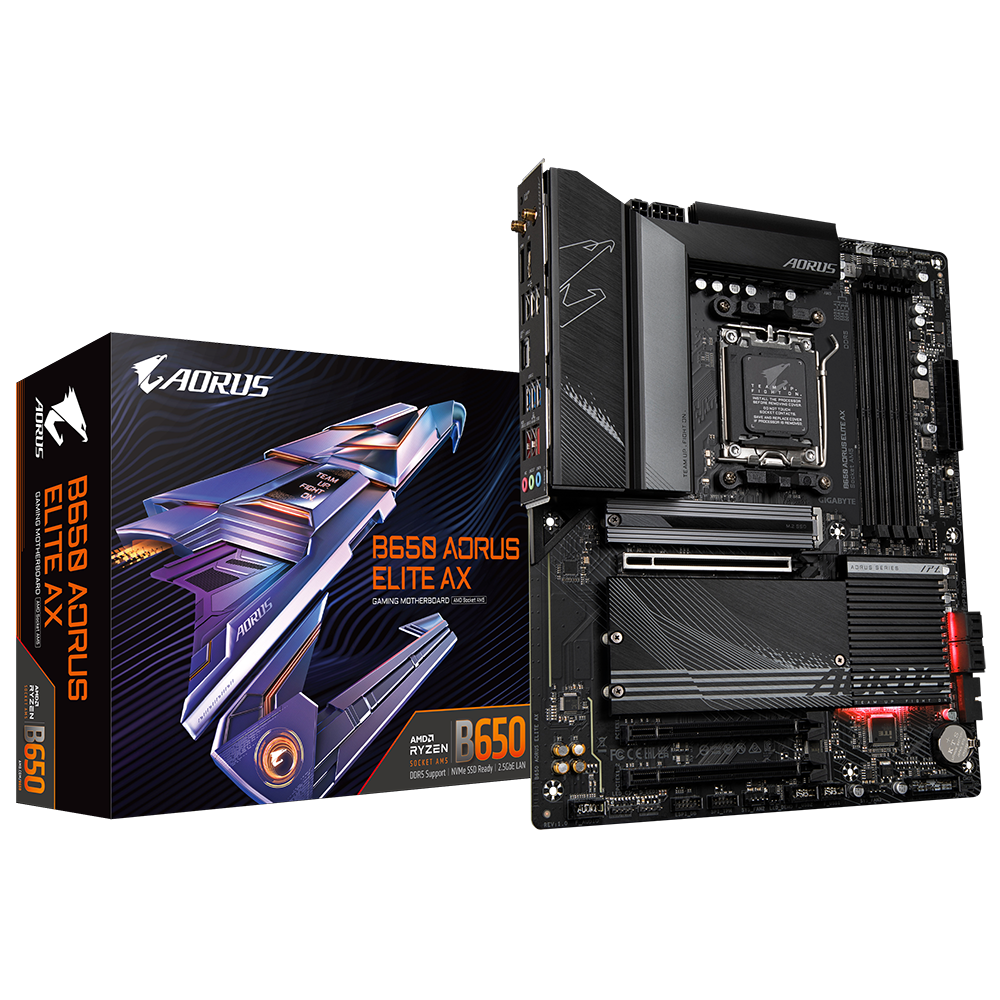 MOTHERBOARD GIGABYTE B650 AORUS ELITE AX DDR5 AM5