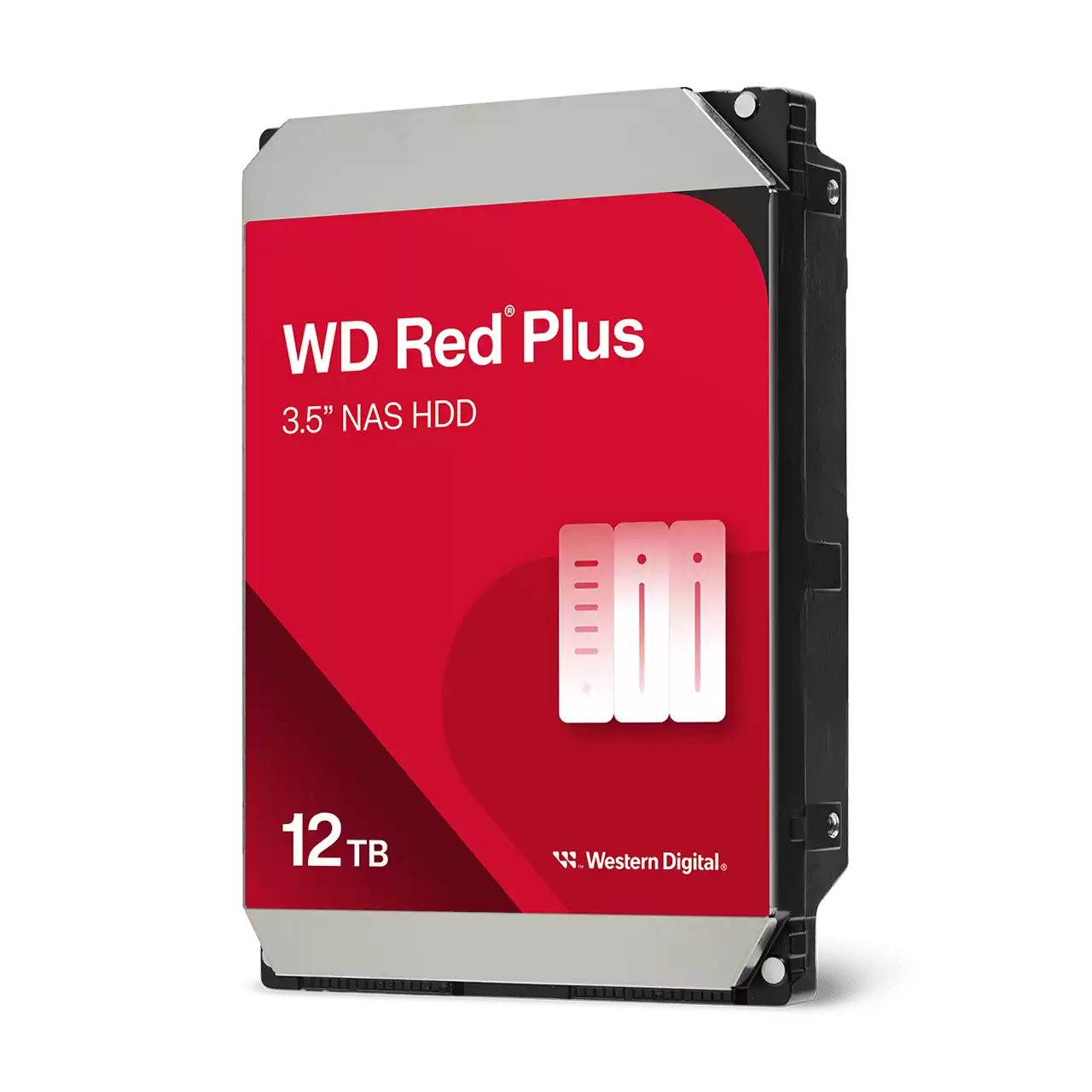 DISCO HDD WD RED PLUS NAS 12TB 7200RPM SATA 3 3.5