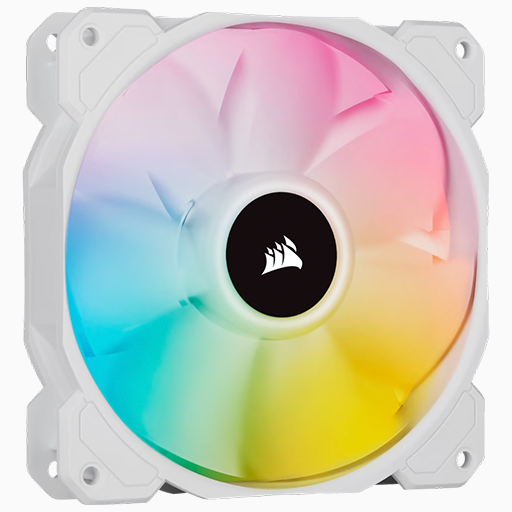 FAN CORSAIR SP120MM RGB ELITE WHITE