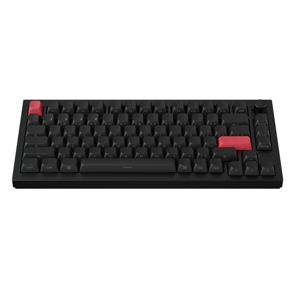 TECLADO KEYCHRON Q1 MAX 75% SWITCH BROWN SIDE-PRINTED KEYS