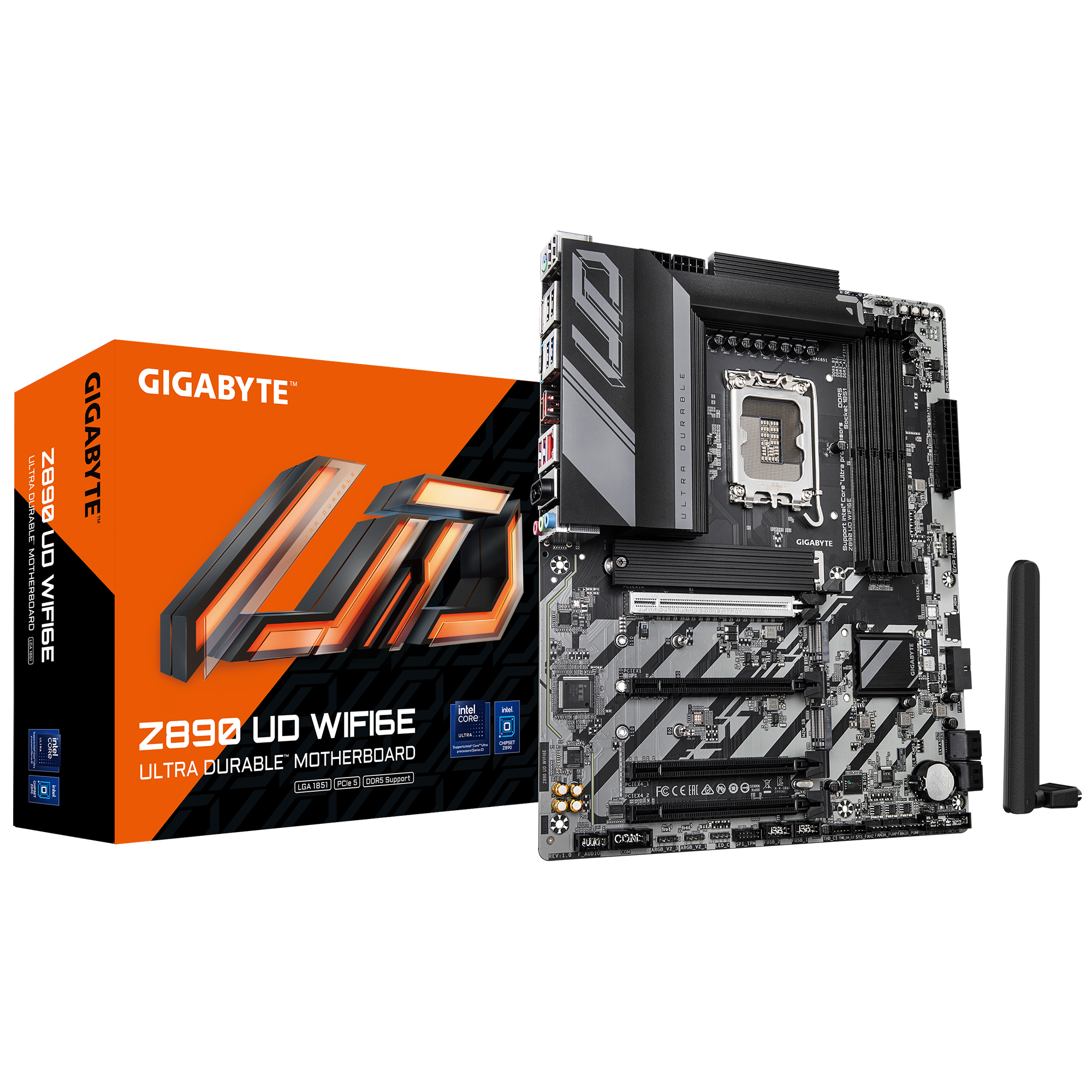 MOTHERBOARD GIGABYTE Z890 UD WIFI6E DDR5 LGA1851 WIFI