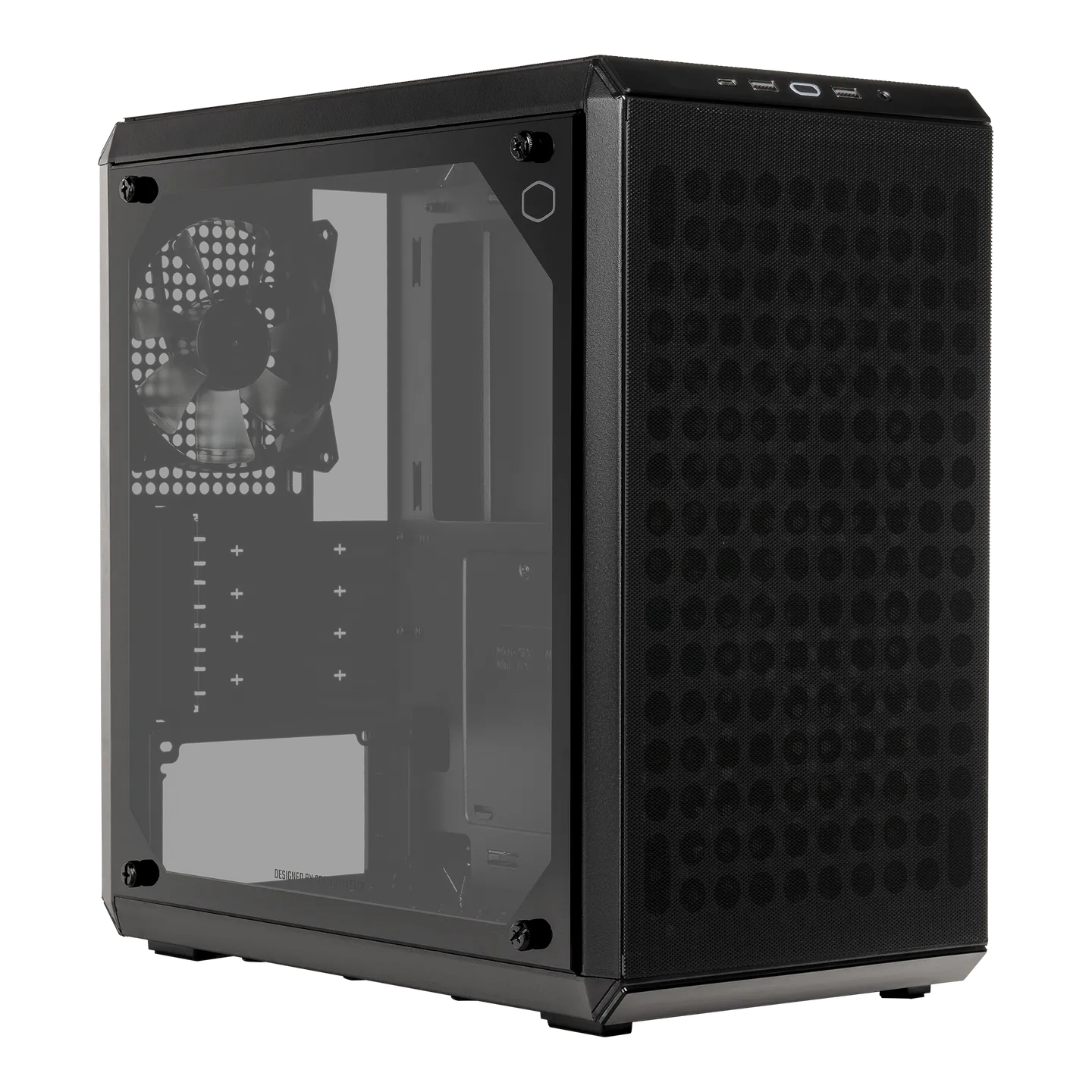 GABINETE COOLERMASTER MASTERBOX Q300L V2 ARGB BLACK MICRO-ATX