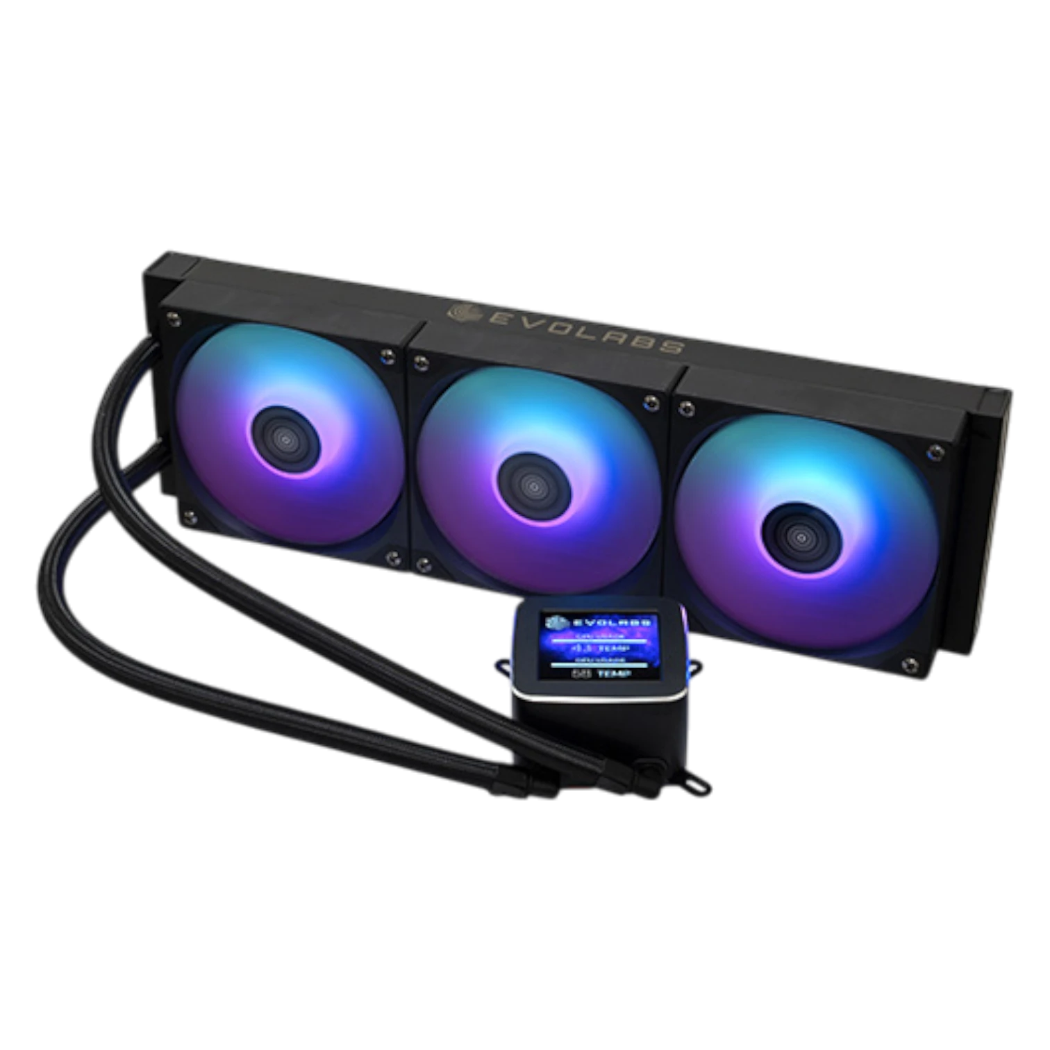 WATERCOOLER EVOLABS CRYOGENE SUPREME 360 ARGB LCD