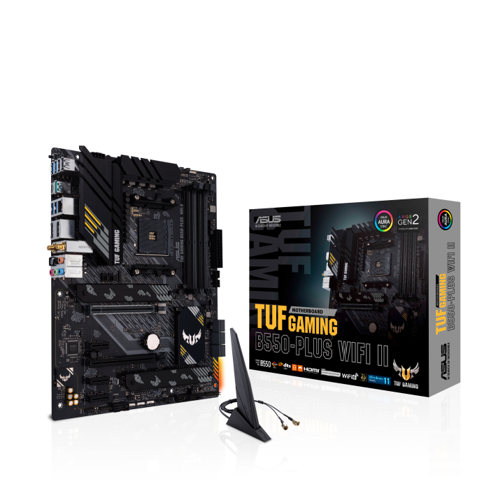 MOTHERBOARD ASUS TUF GAMING B550-PLUS AM4 DDR4 WIFI II
