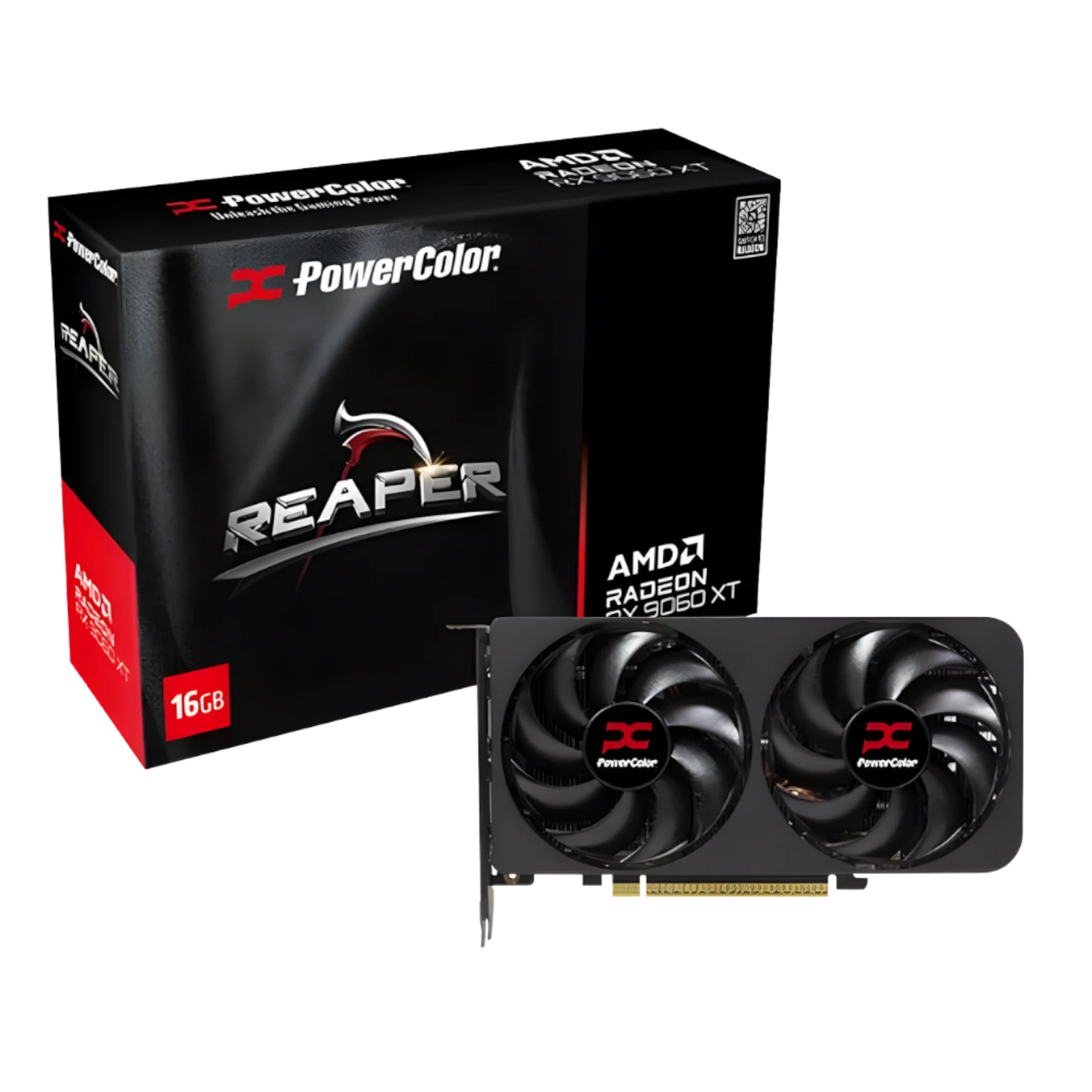 PLACA DE VIDEO POWERCOLOR RX 9060 XT REAPER 16GB GDDR6