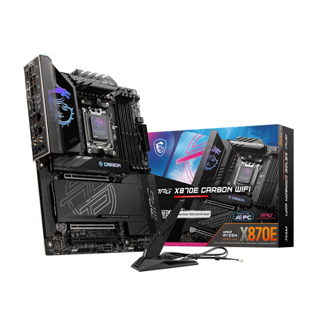 MOTHERBOARD MSI MAG X870E CARBON DDR5 AM5 WIFI