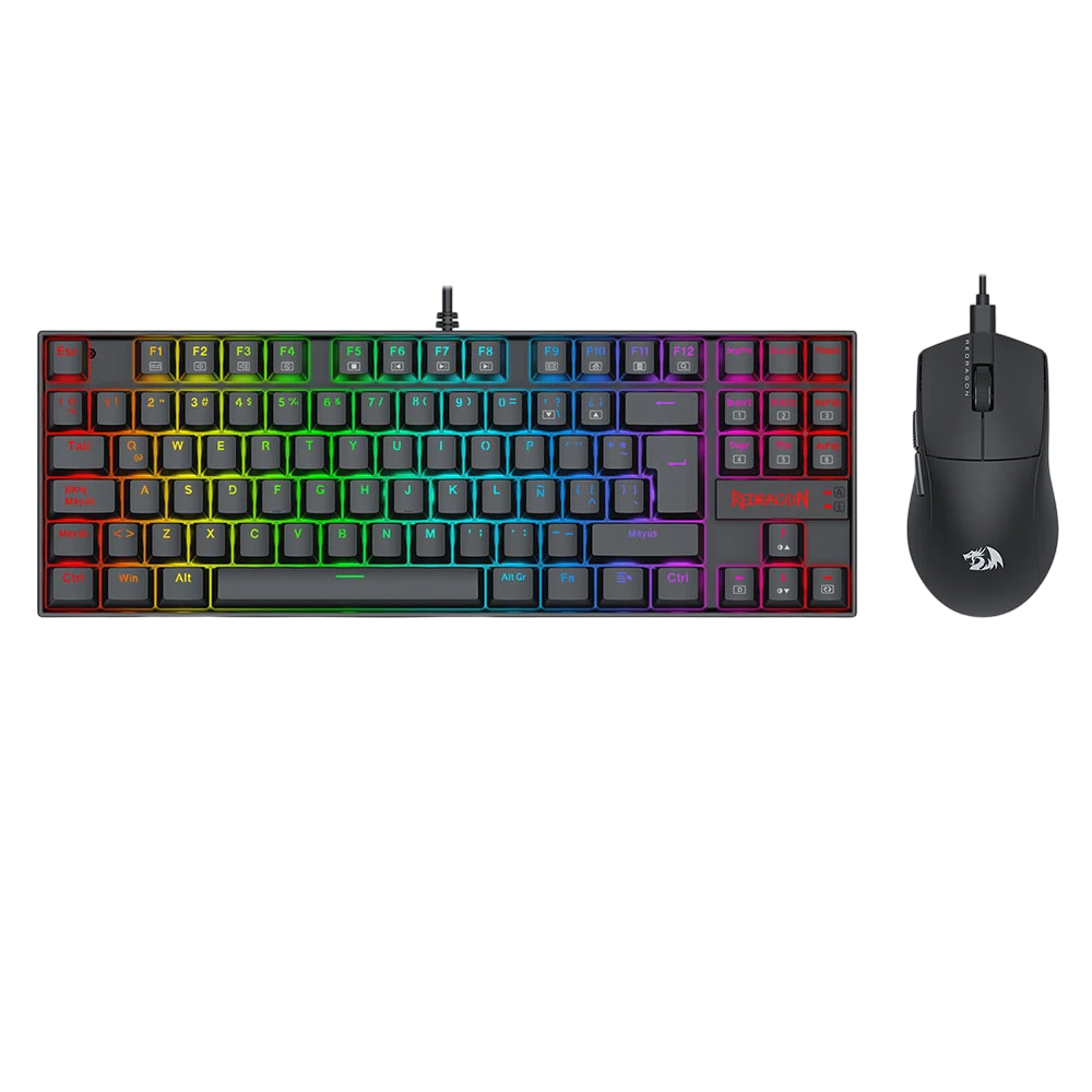 COMBO TECLADO Y MOUSE REDRAGON S145