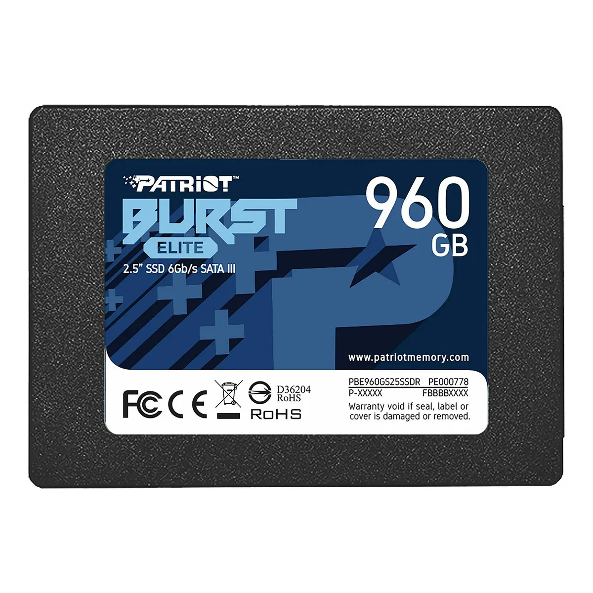 DISCO SSD PATRIOT BURST ELITE 960GB SATA 3 2.5
