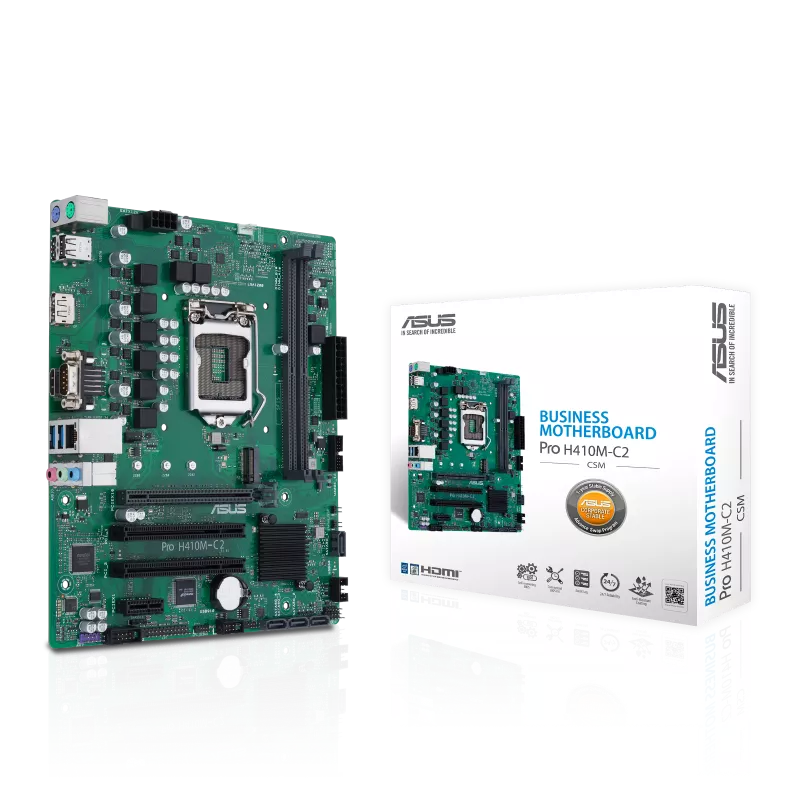 MOTHERBOARD ASUS PRO H410M-C2/CSM DDR4 LGA1200
