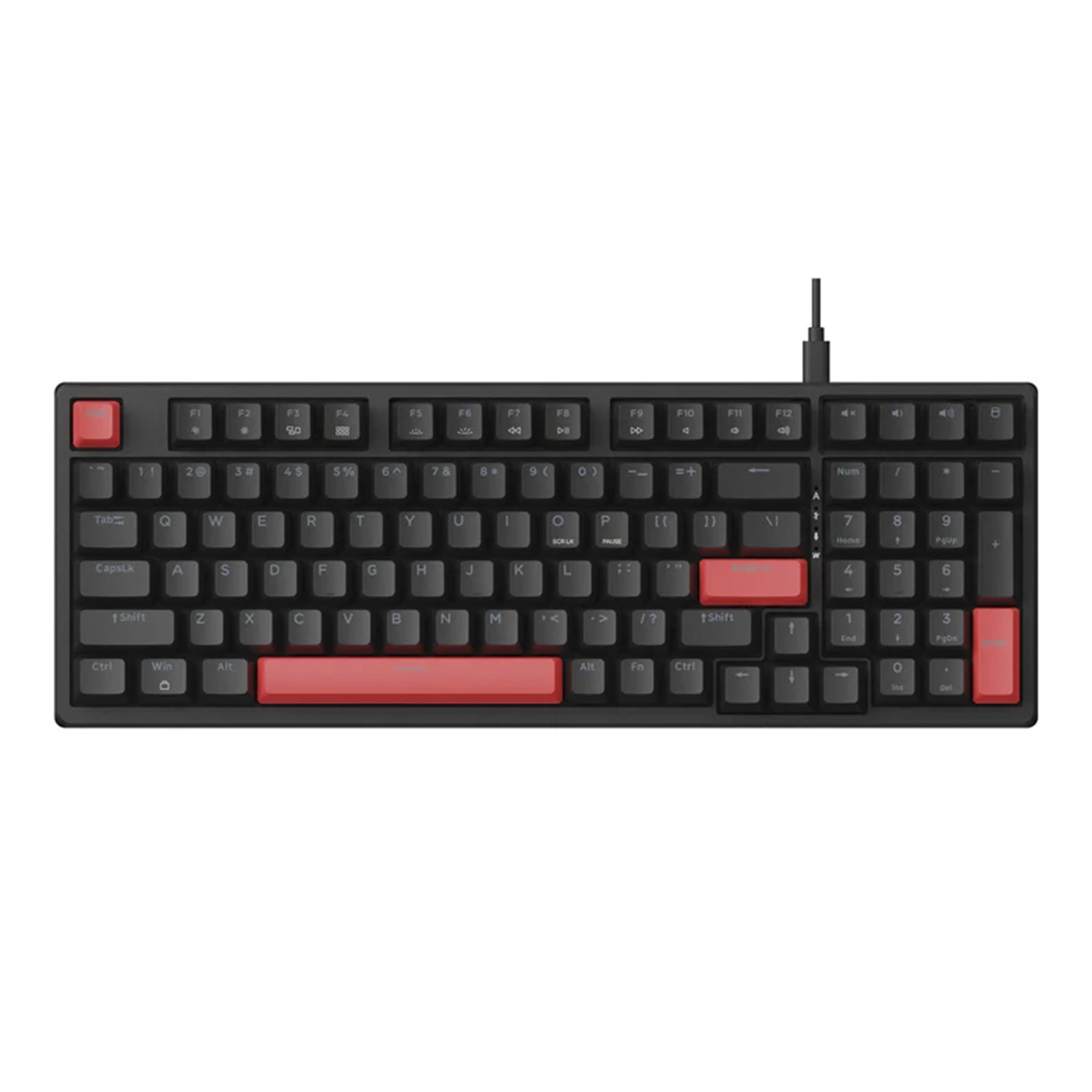 TECLADO KEYCHRON LEMOKEY X5 SWITCH BROWN RED BACKLIGHT