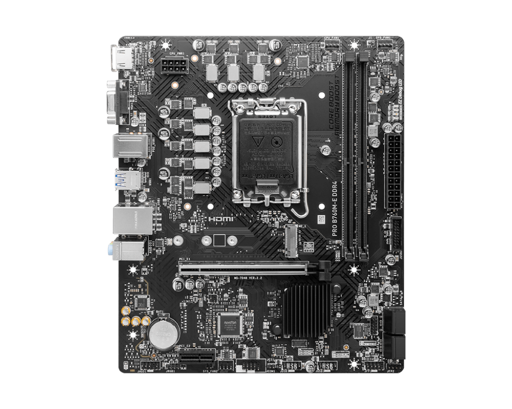 MOTHERBOARD MSI B760M-E PRO DDR4 LGA1700