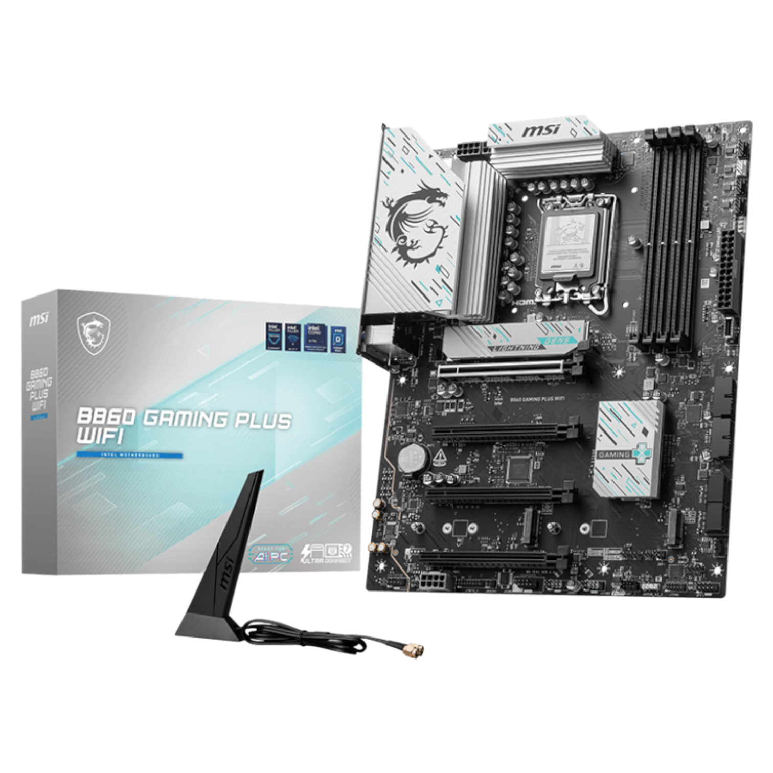 MOTHERBOARD MSI B860 GAMING PLUS DDR5 LGA1851 WIFI