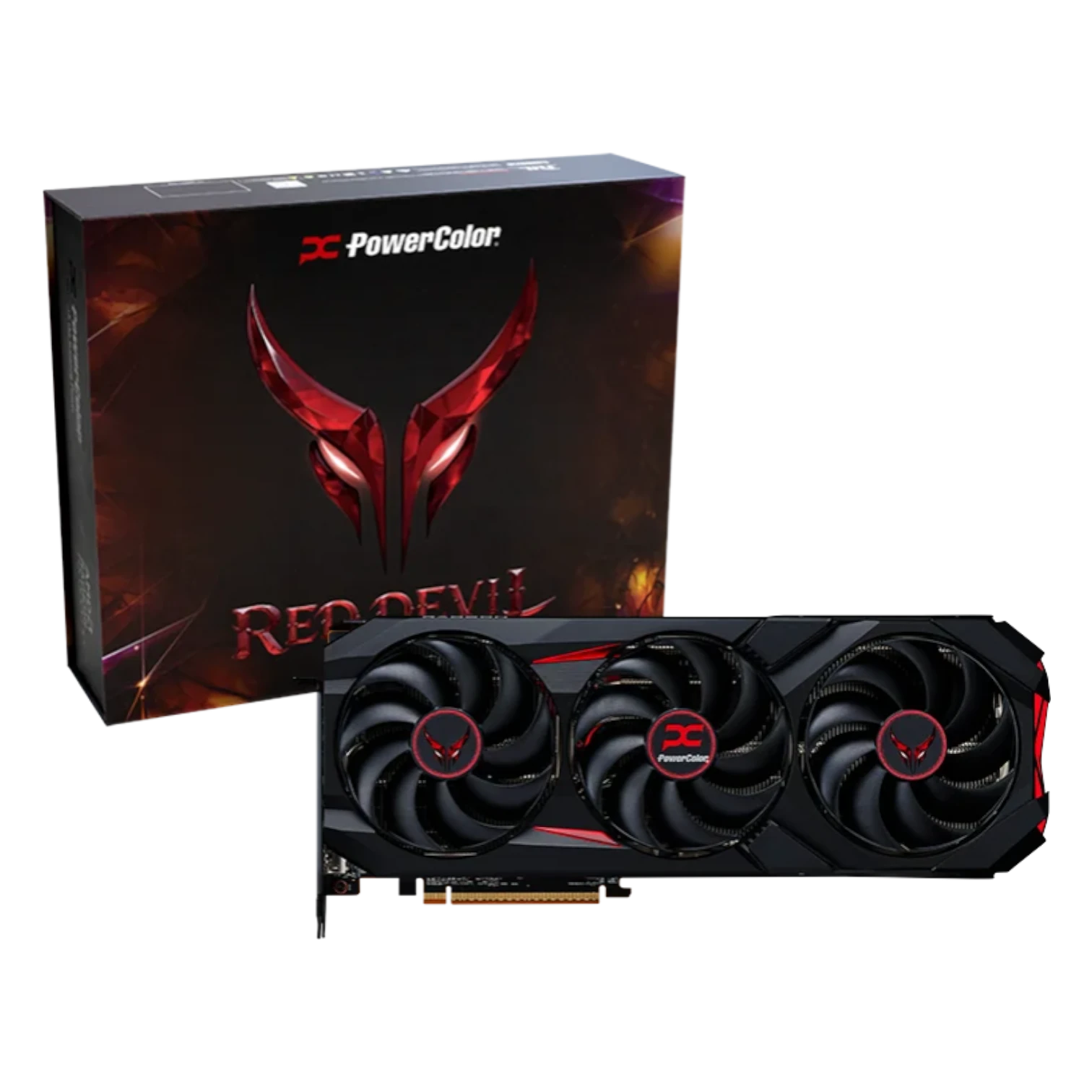 PLACA DE VIDEO POWERCOLOR RX 9070 XT RED DEVIL 16GB GDDR6 OC