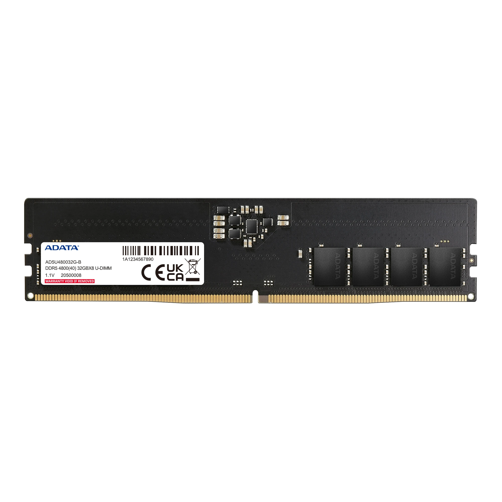 MEMORIA RAM ADATA 16GB DDR5 4800 MHZ UDIMM