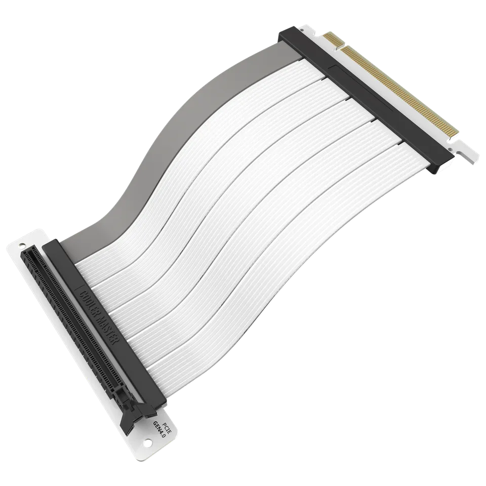 RISER COOLERMASTER PCIE4.0 300MM V2 WHITE