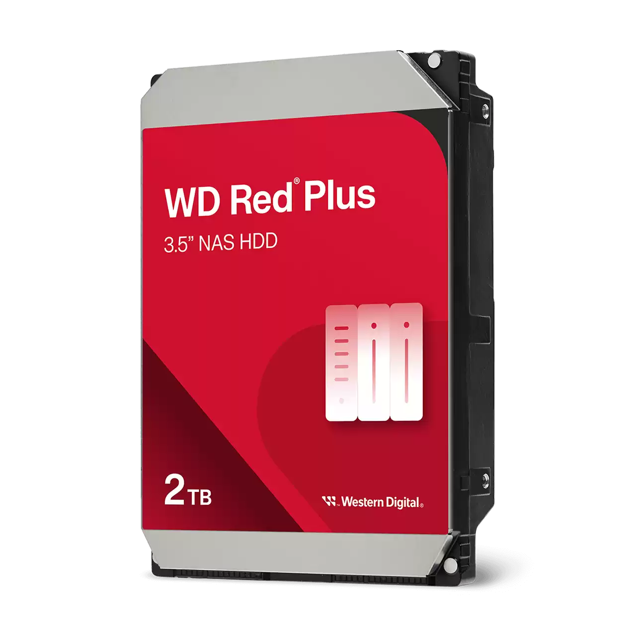 DISCO HDD WD RED PLUS 2TB 5400RPM SATA 3 3.5