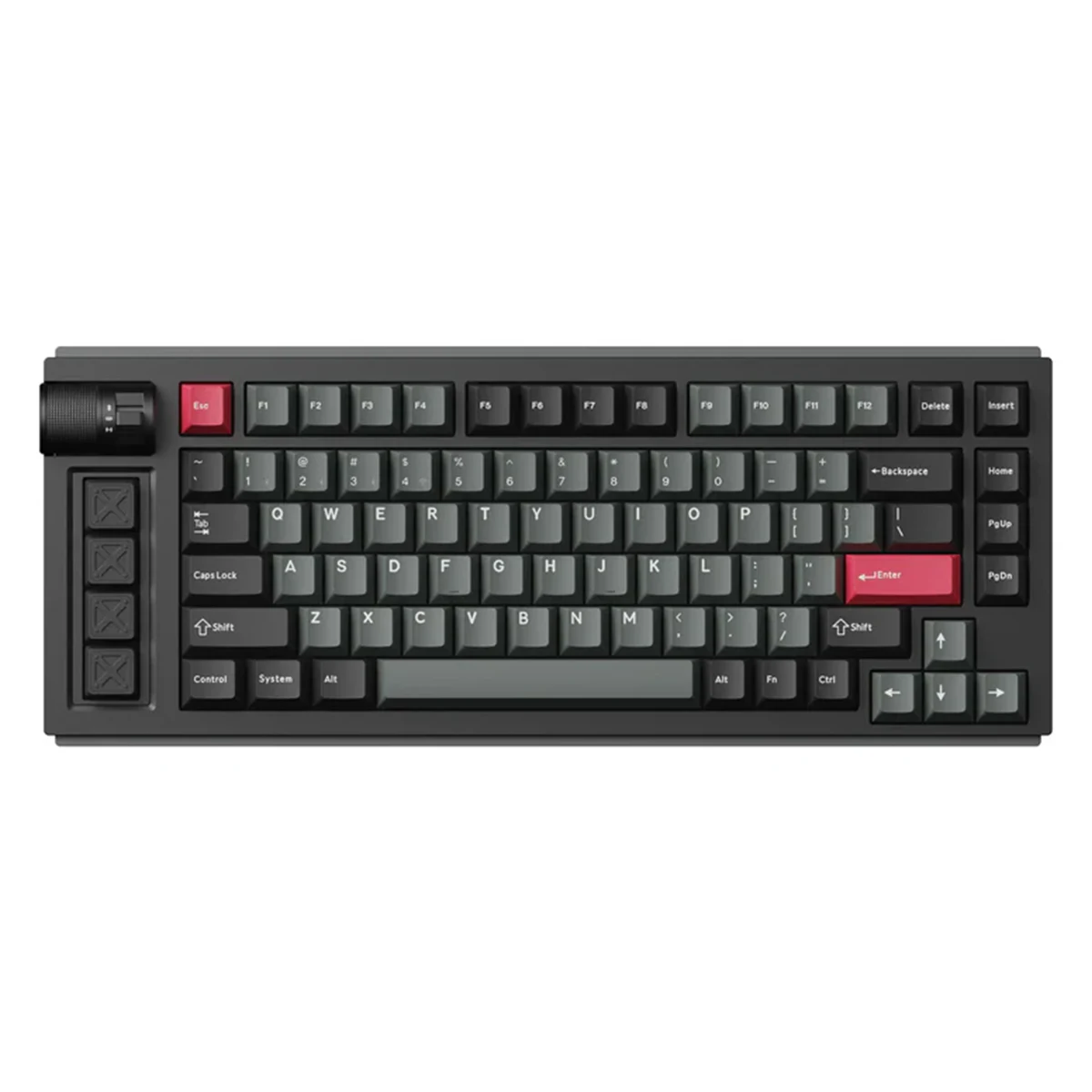 TECLADO KEYCHRON LEMOKEY L1 75% SWITCH BROWN CARBON BLACK