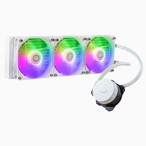 WATERCOOLER COOLERMASTER MASTERLIQUID ML360L CORE ARGB WHITE