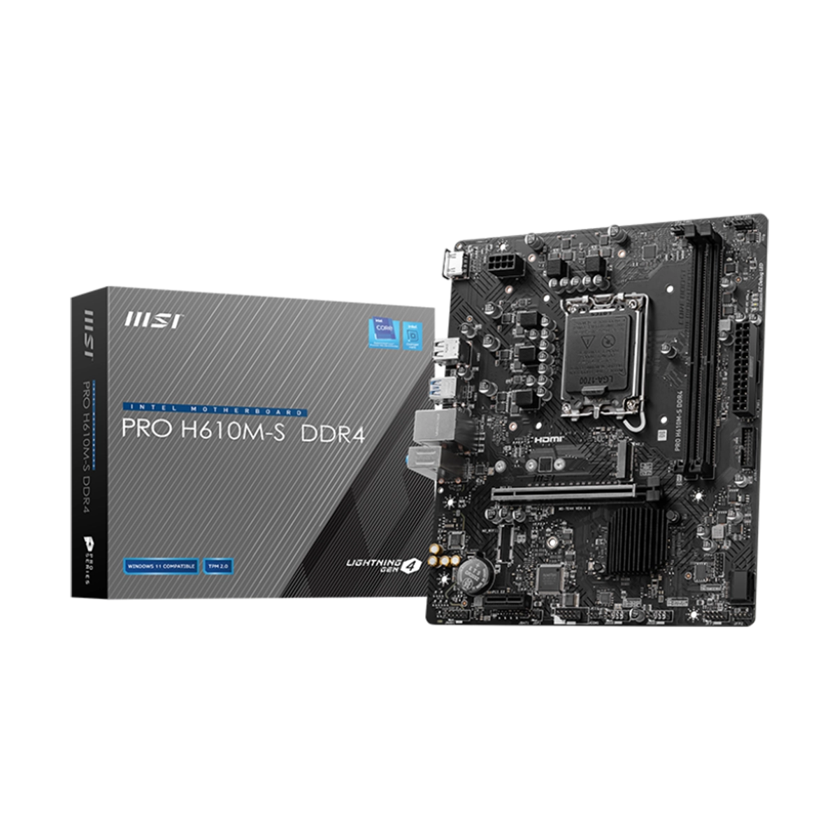 MOTHERBOARD MSI H610M-S PRO DDR4 LGA1700