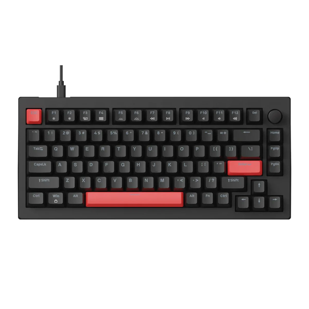 TECLADO KEYCHRON LEMOKEY X4 75% RED BACKLIGHT SWITCH BROWN