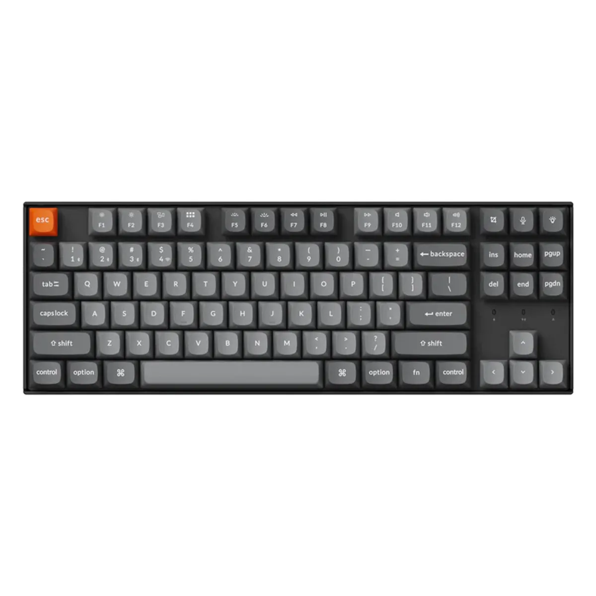 TECLADO KEYCHRON K8 MAX TKL SWITCH RED ARGB