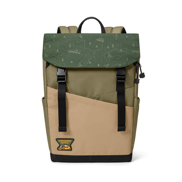 MOCHILA TOMTOC T64 GREEN 18 LITROS