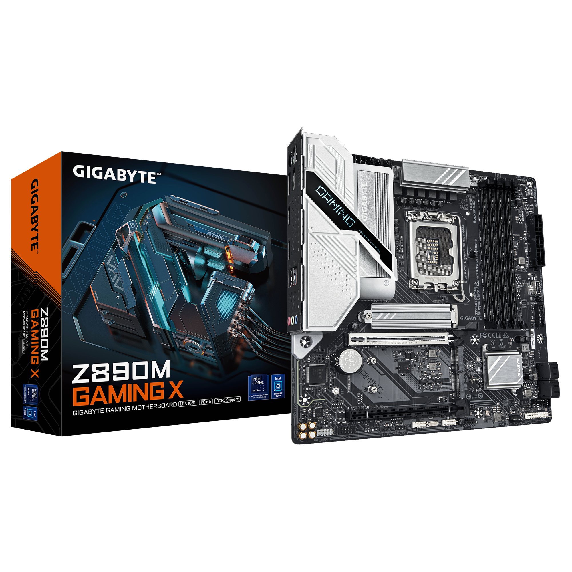 MOTHERBOARD GIGABYTE Z890M GAMING X DDR5 LGA1851
