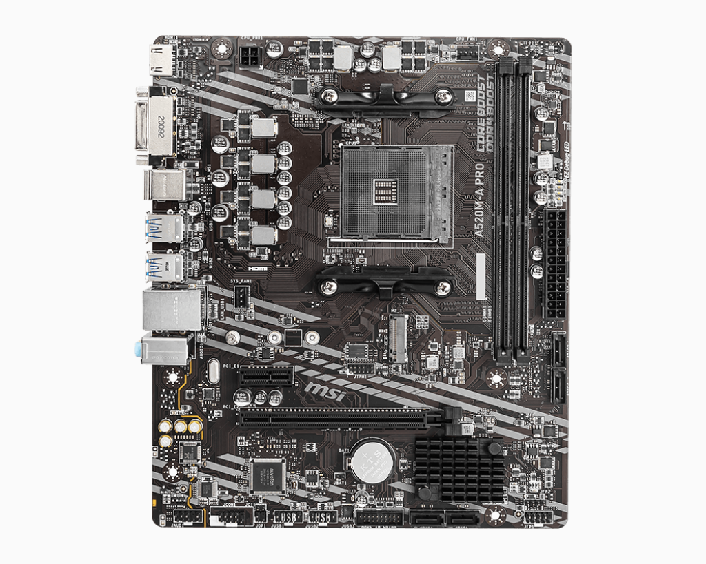 MOTHERBOARD MSI A520M-A PRO DDR4 AM4