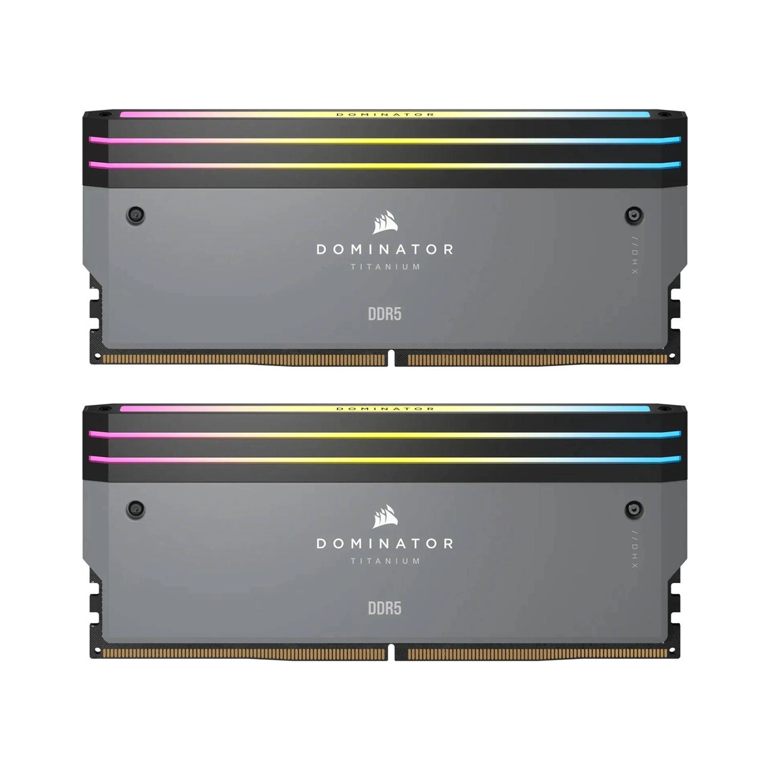 MEMORIA RAM CORSAIR 32GB (2X16) DDR5 6000MHZ DOMINATOR TITANIUM RGB
