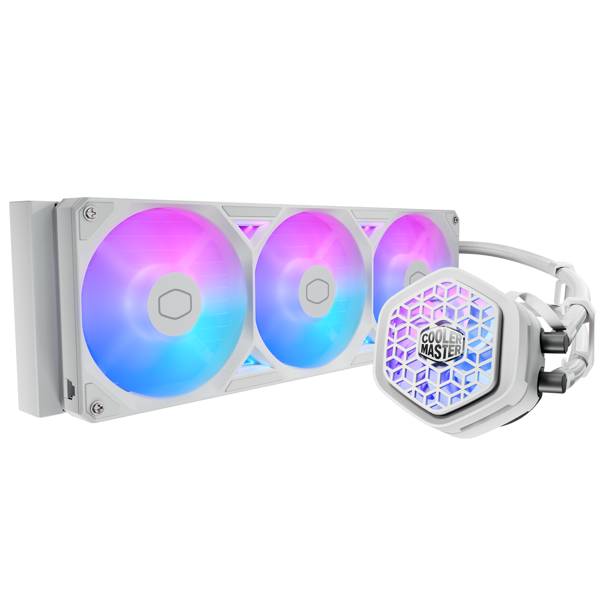 WATERCOOLER COOLERMASTER MASTERLIQUID 360 ATMOS II VRM FAN WHITE ARGB