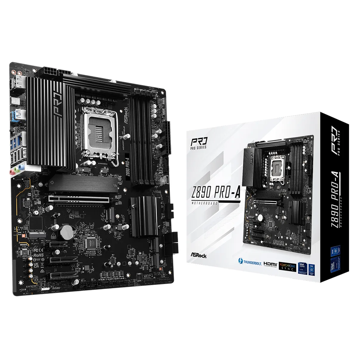 MOTHERBOARD ASROCK Z890 PRO-A DDR5 LGA1851