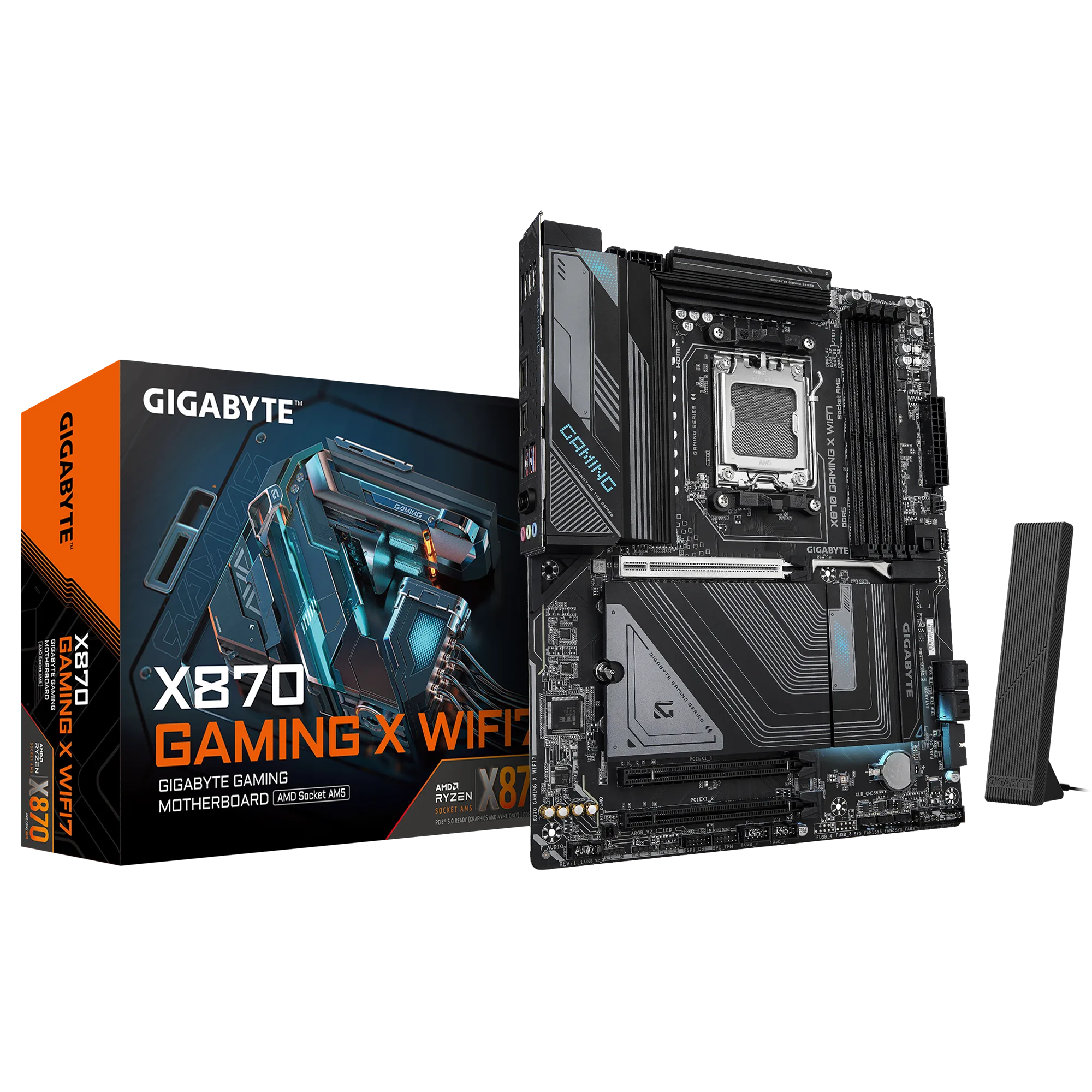 MOTHERBOARD GIGABYTE X870 GAMING X WIFI7 DDR5 AM5 WIFI