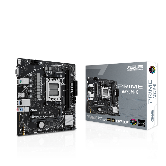 MOTHERBOARD ASUS PRIME A620M-K DDR5 AM5