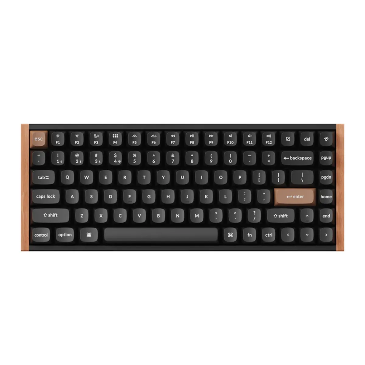 TECLADO KEYCHRON K2 HE BLACK 75% MAGNETIC SWITCH