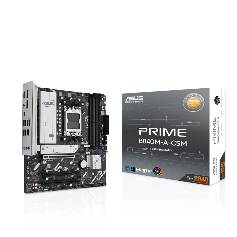MOTHERBOARD ASUS PRIME B840M-A-CSM DDR5 AM5