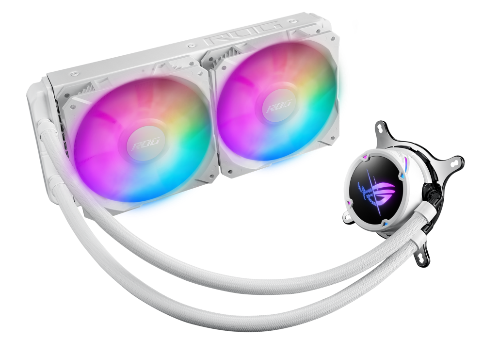 WATERCOOLER ASUS ROG STRIX LCII 240 ARGB WHITE