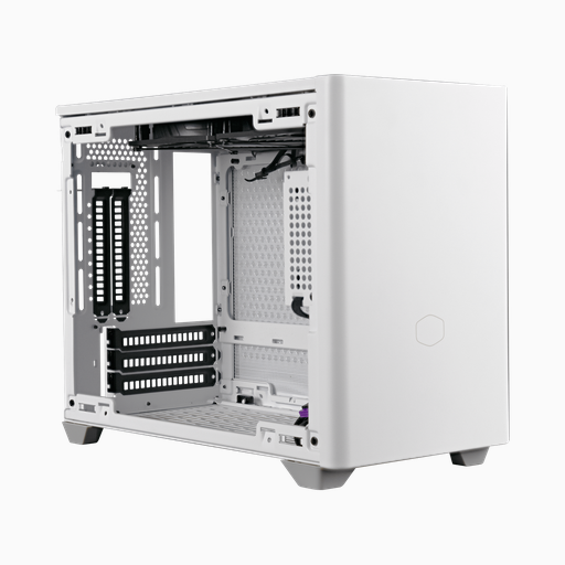 GABINETE COOLERMASTER MASTERBOX NR200P WHITE MINI ITX + RISER
