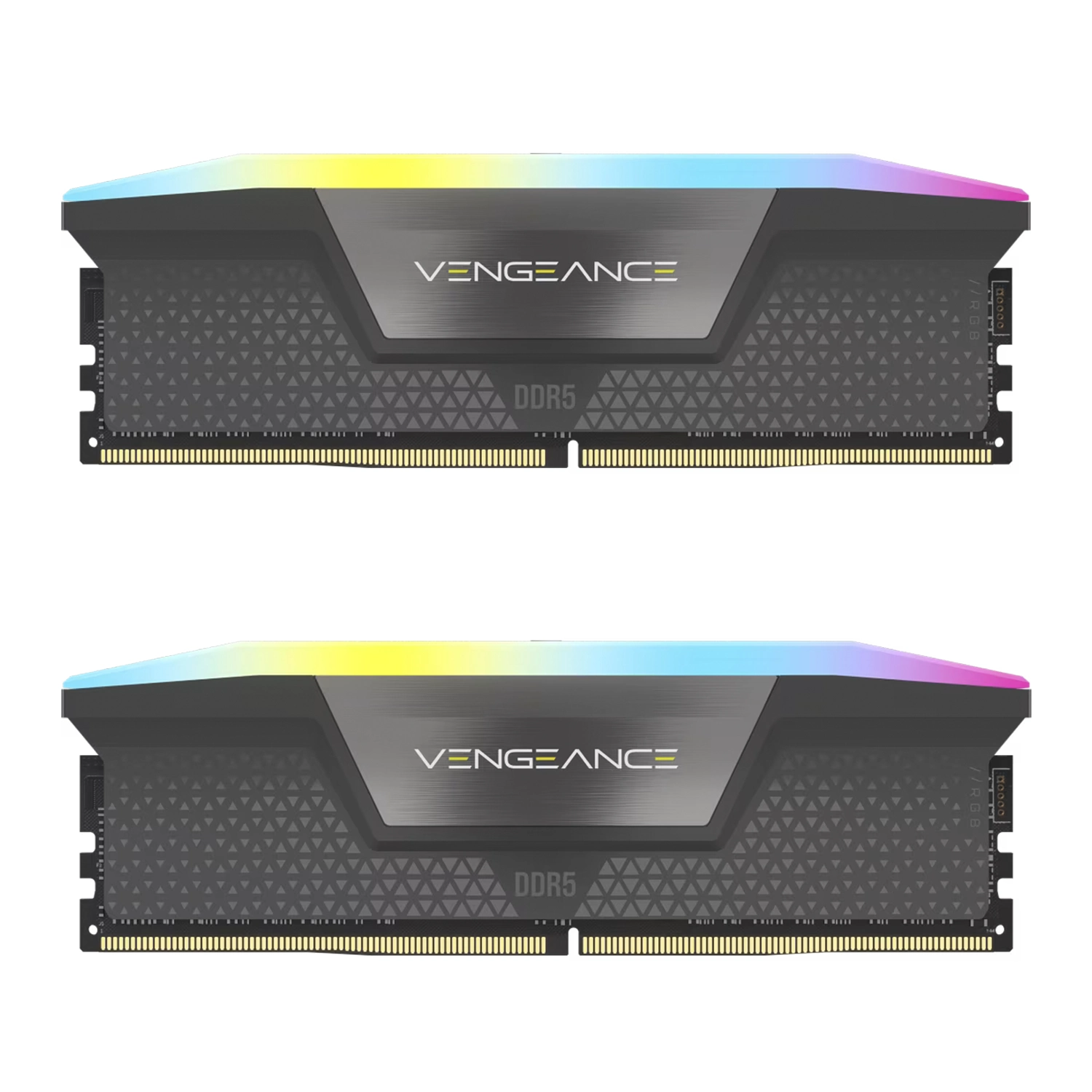 MEMORIA RAM CORSAIR 32GB (2X16) DDR5 6000 MHZ VENGEANCE FOR AMD RGB GREY