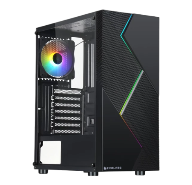 GABINETE EVOLABS BOLT 1 FAN RGB