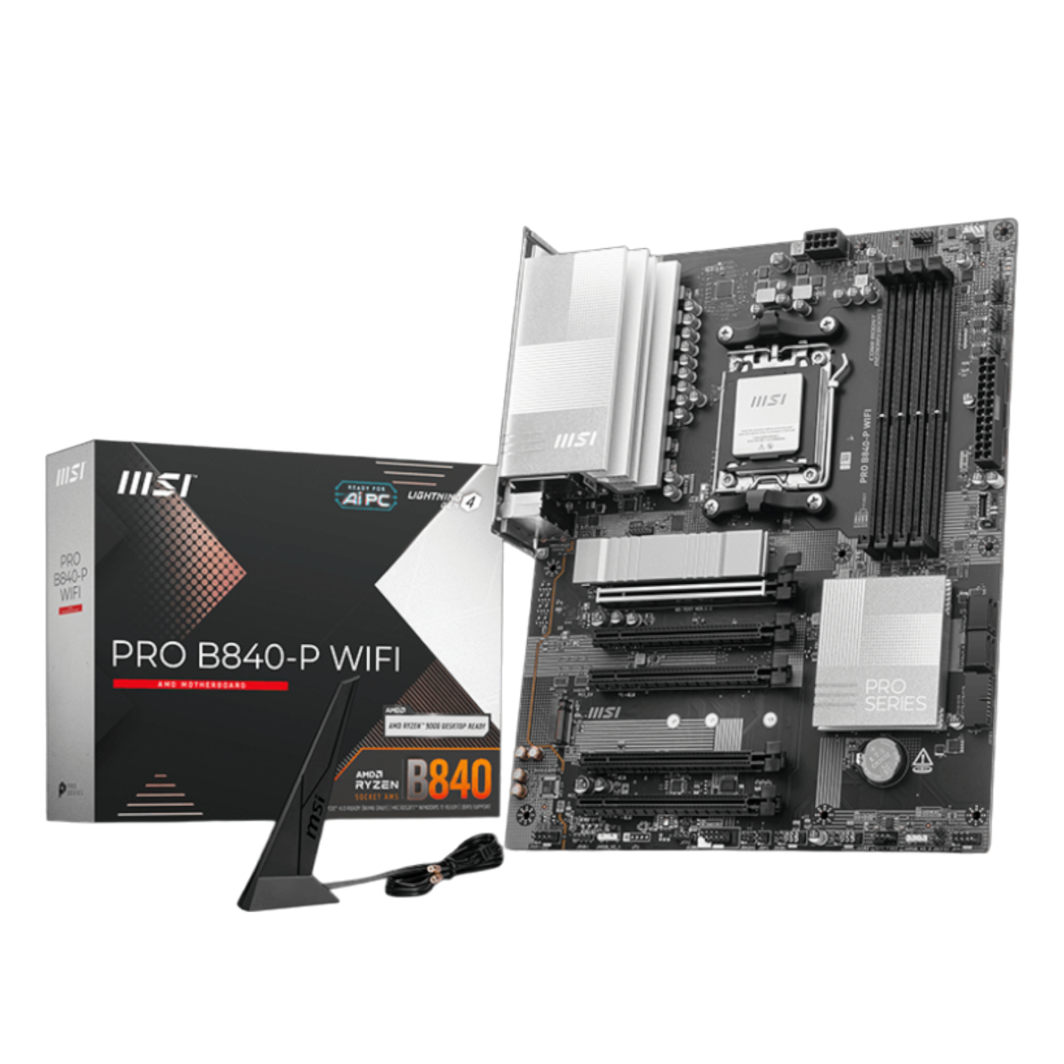 MOTHERBOARD MSI B840-P PRO DDR5 AM5 WIFI