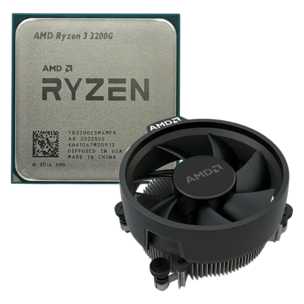 PROCESADOR AMD RYZEN 3 3200G C/VIDEO C/COOLER AM4 TRAY SIN CAJA