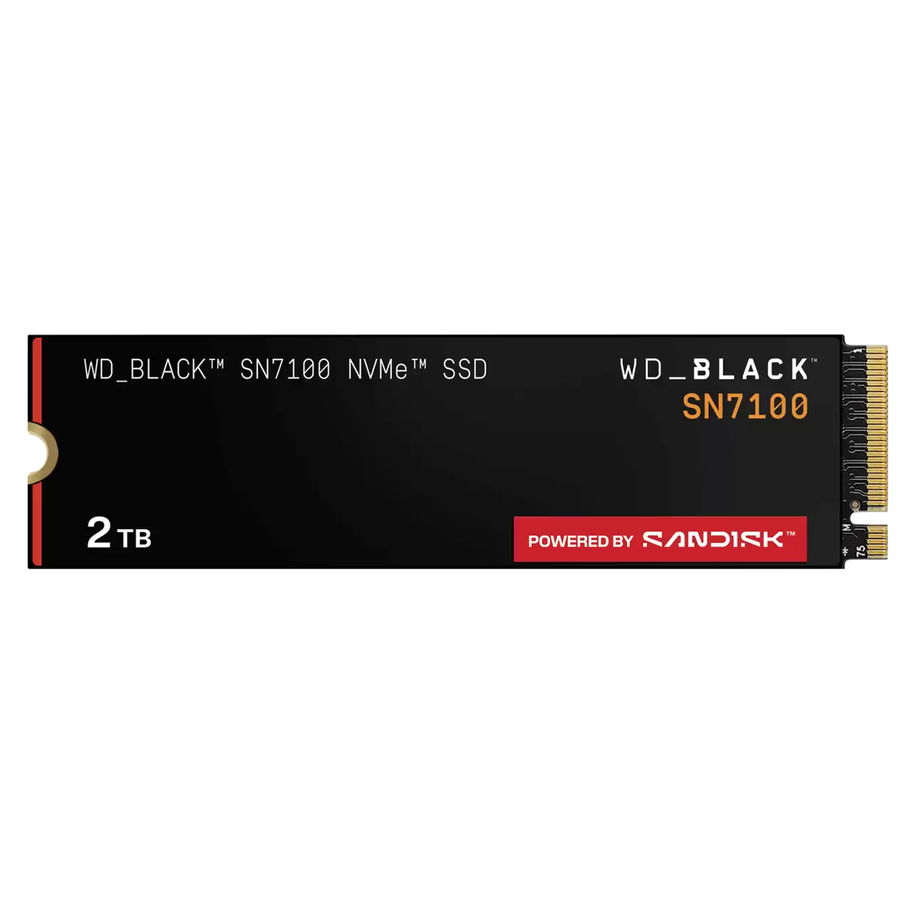 DISCO SSD WD BLACK 2TB SN7100 M2 2280