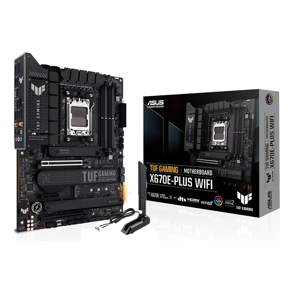 MOTHERBOARD ASUS TUF GAMING X670E-PLUS DDR5 AM5 WIFI