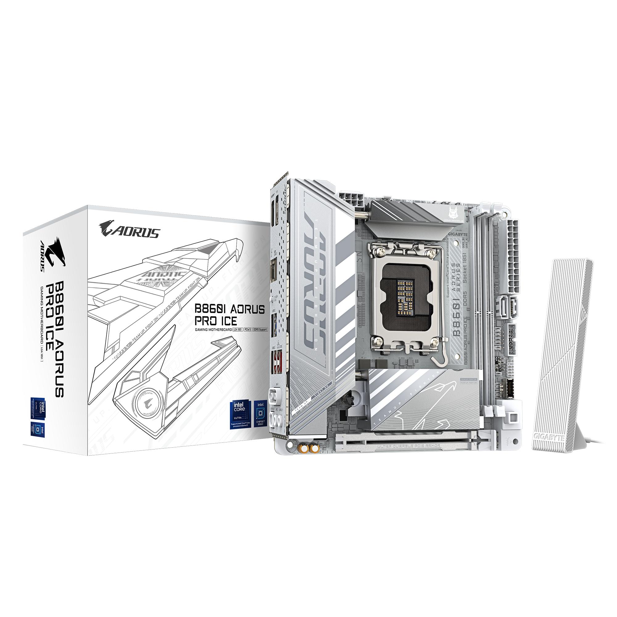 MOTHERBOARD GIGABYTE B860I AORUS PRO ICE LGA1851 WIFI
