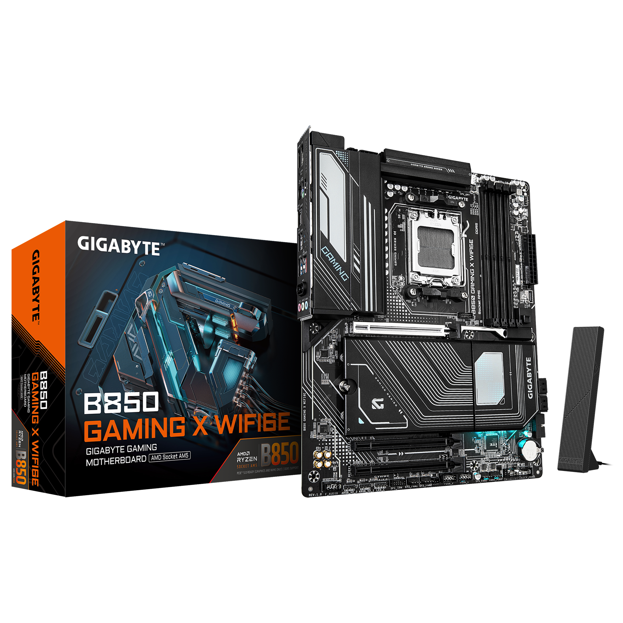 MOTHERBOARD GIGABYTE B850 GAMING X WIFI6E DDR5 AM5 WIFI