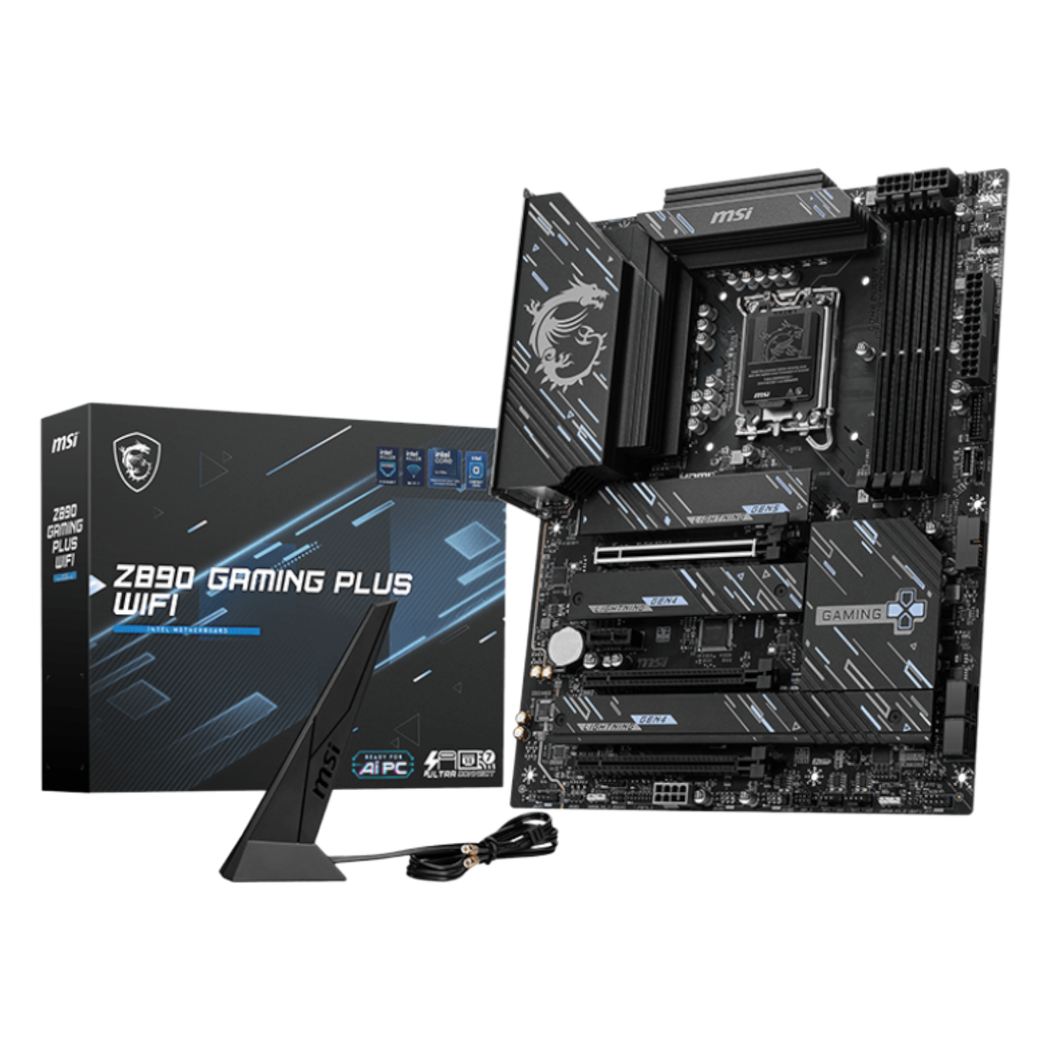 MOTHERBOARD MSI Z890 GAMING PLUS DDR5 LGA1851 WIFI