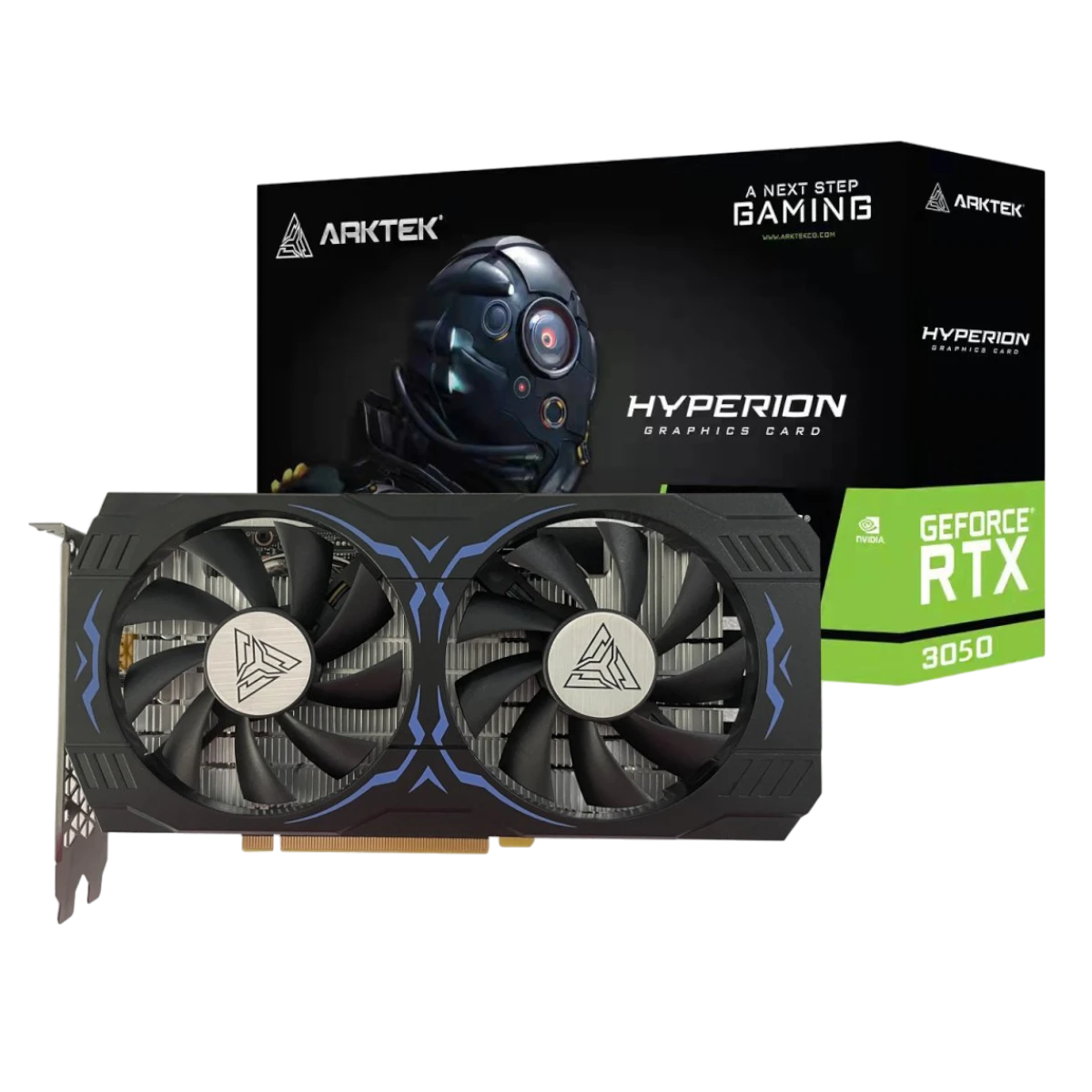 PLACA DE VIDEO ARKTEK RTX 3050 HYPERION 8GB GDDR6