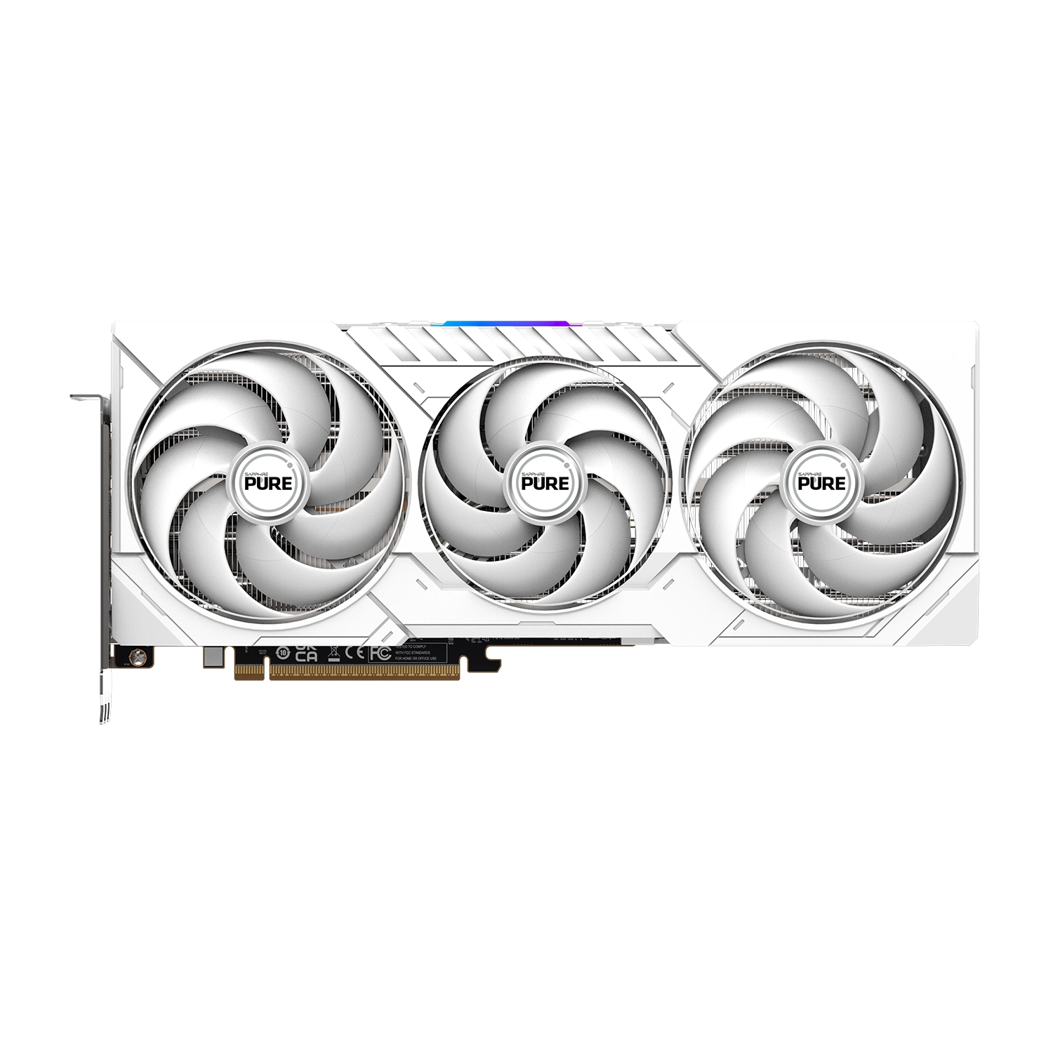 PLACA DE VIDEO SAPPHIRE RX 9070 XT PULSE WHITE 16GB GDDR6 OC