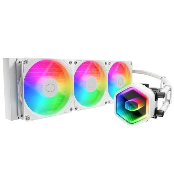 WATERCOOLER COOLERMASTER MASTERLIQUID ML360 CORE II ARGB WHITE